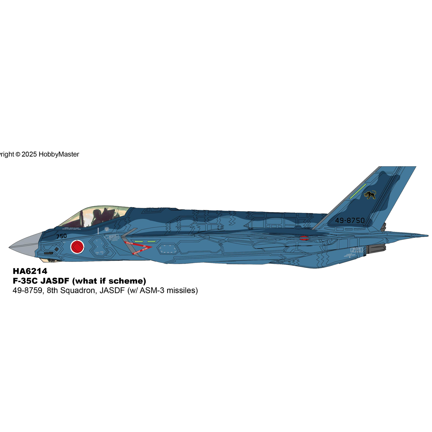 F35C战斗机JASDF(ASM-3导弹)