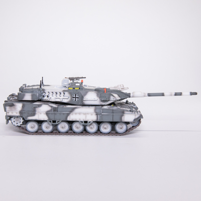 铁流豹2A7主战坦克合金成品模型