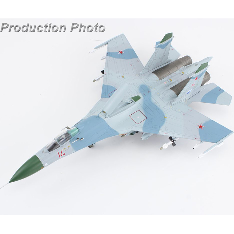 3月 HA6020 苏27战斗机 Su-27 Flanker B Red 14俄罗斯空军1990年