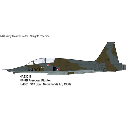NF-5B自由战士K-4001号机合金