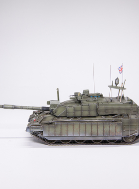 AM 英国挑战者2 TES主战坦克 最强防护型 大量金属改件完成品模型