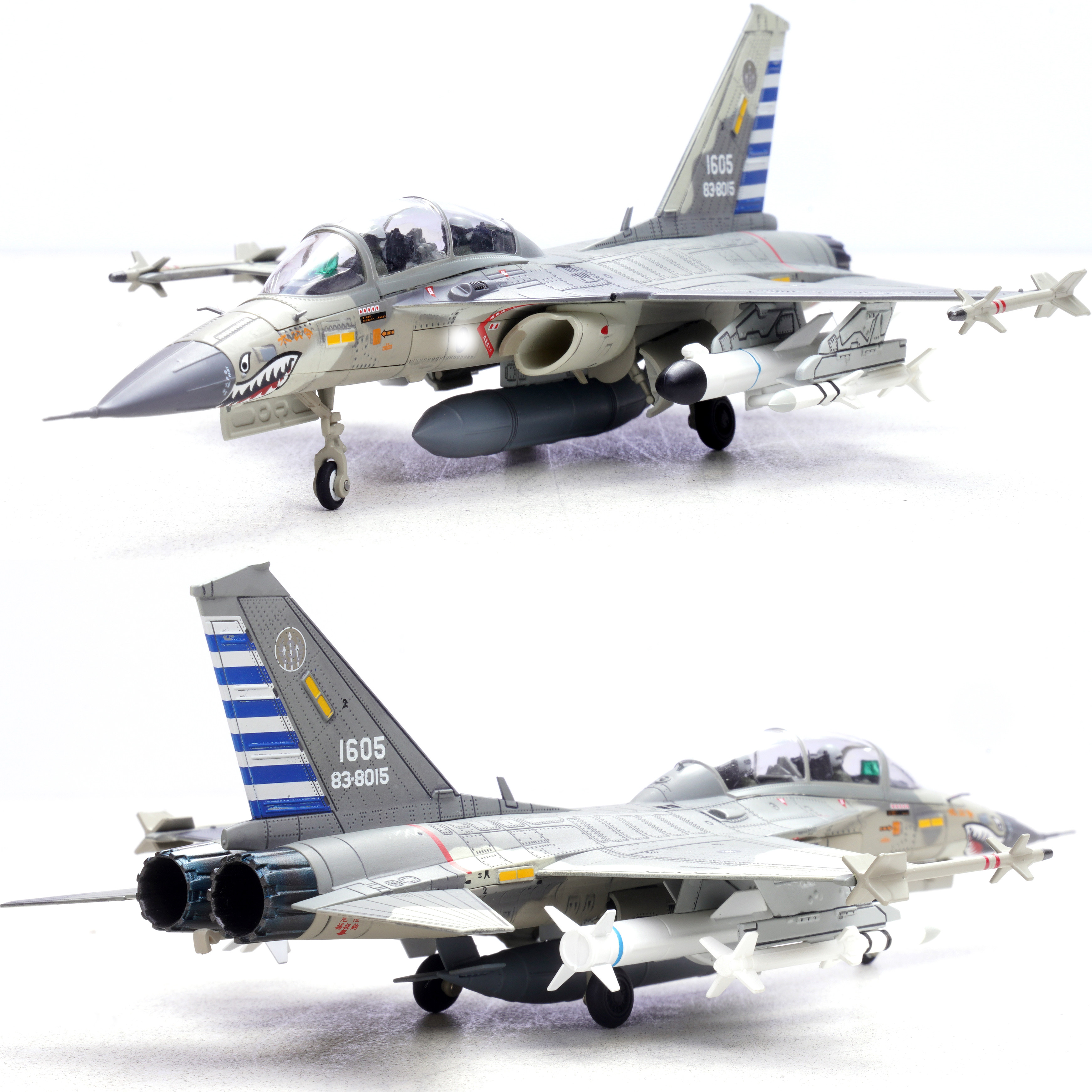 TTF F-CK-1经国号IDF战斗机 太公令 抗战纪念涂装 双座 合金模型