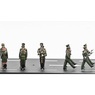 三荣 723811 1/72 中国PLA 队列士兵 礼兵 完成品兵人模型摆件
