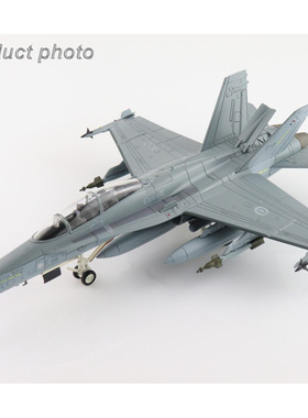 HA3575 F18战斗机 CF-188b Hornet 425 Sqn.,CAF,2004年 合金模型