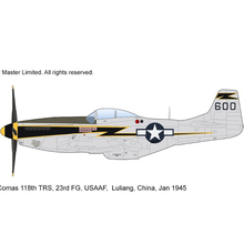 5月 HA7751 P51野马战斗机 Lt.Col. Edward O. McComas中国1945年