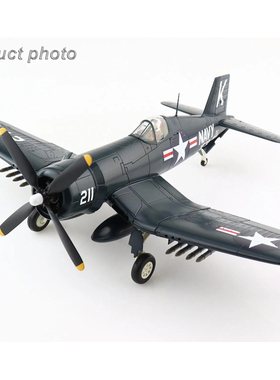 HA8225 F4U-4 F4U海盗战斗机 Ensign Jesse L.BrownVF-32成品模型