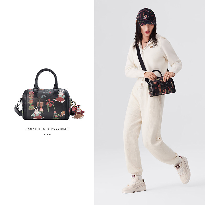 中国李宁斜挎包2023年新款日进斗系列女子运动拎包休闲包 ABDT027,运动包/户外包/配件,挎包/拎包/休闲包,淘宝优惠券,粉丝福利购,淘宝优惠卷