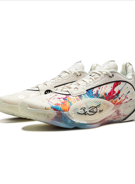 李宁韦德全城13 ENCORE 男子高回弹缓震专业实战篮球鞋ABAV047