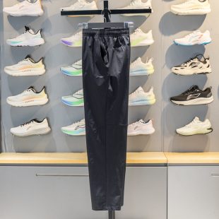 子直筒梭织运动裤 健身冰感跑步裤 AYKW301 男2026夏季 李宁运动长裤