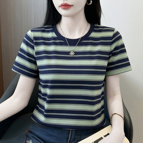 【棉不起球+运费险】短袖t恤女