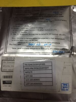 TPS62320YZDT REG BUCK SYNC ADJ 0.5A 8DSBGA芯片