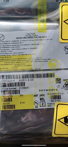 全新原装 SI5351C-B-GMR SI5351B-B-GM SI5351 QFN20 时钟IC