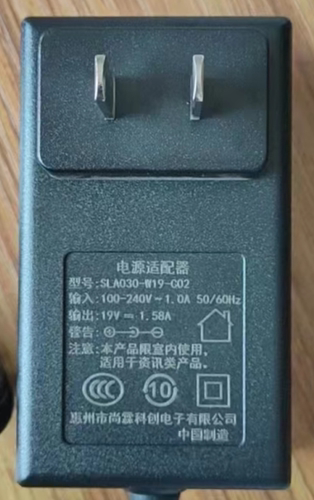 适用于SLA030-W19-C02液晶显示器电源适配器电源线19V1.58A通用