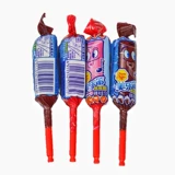珍宝珠 Melaleu Lollipop 15G*30 упаковывает целую коробку свистка сахарного интернета знаменитость детских конфеты конфеты