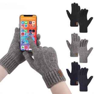 Gloves screen Winter Warm 暖手套 Unisex Knitted Touch