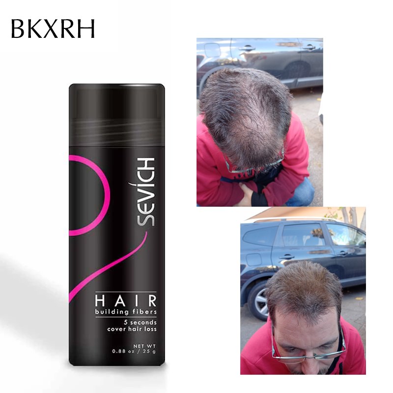 hair building fibers powder hair loss bald extension thicke