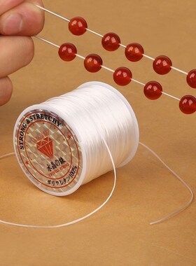 Wear bracelet string crystal elastic rope beads elastic wax