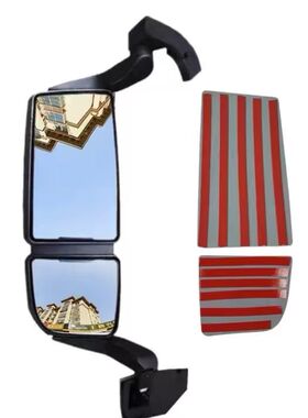 重汽豪沃TX倒车镜片 豪沃TX7TX5TX6 TX340/460后视镜反光镜片