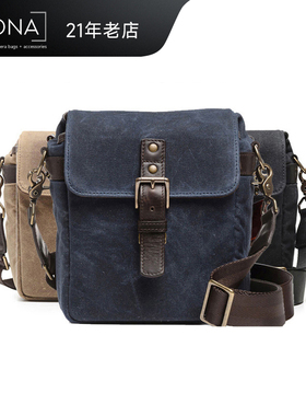 ONA/欧纳 The Bond Street邦德街 单肩相机包 帆布摄影包 防水