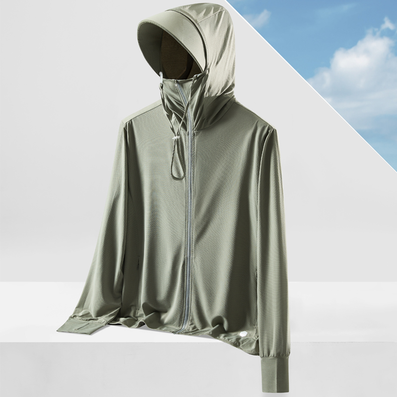 户外防晒衣男轻薄透气钓鱼服男