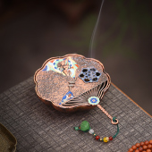 扇子创意环香炉家用檀香沉香室内新中式 香薰炉古风国潮礼品