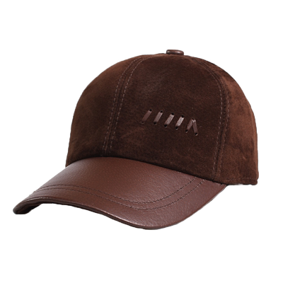 棒球男休闲翻绒磨砂鸭舌翻毛帽子