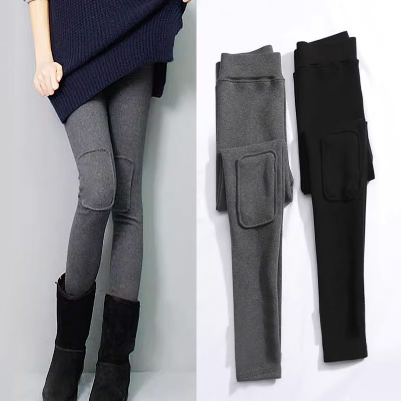 内搭裤女裤春秋季2025新款大尺码胖mm外穿加绒加厚棉裤弹力小脚卫