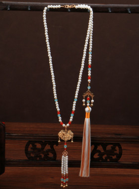 汉服同心锁璎珞背云马面裙