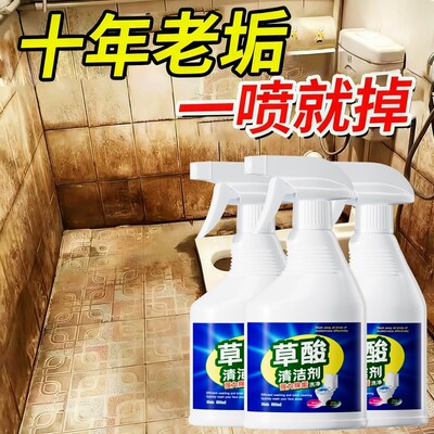 草酸清洁剂强力高浓度瓷砖去污水泥马桶厕所家用地板除去垢清洗剂