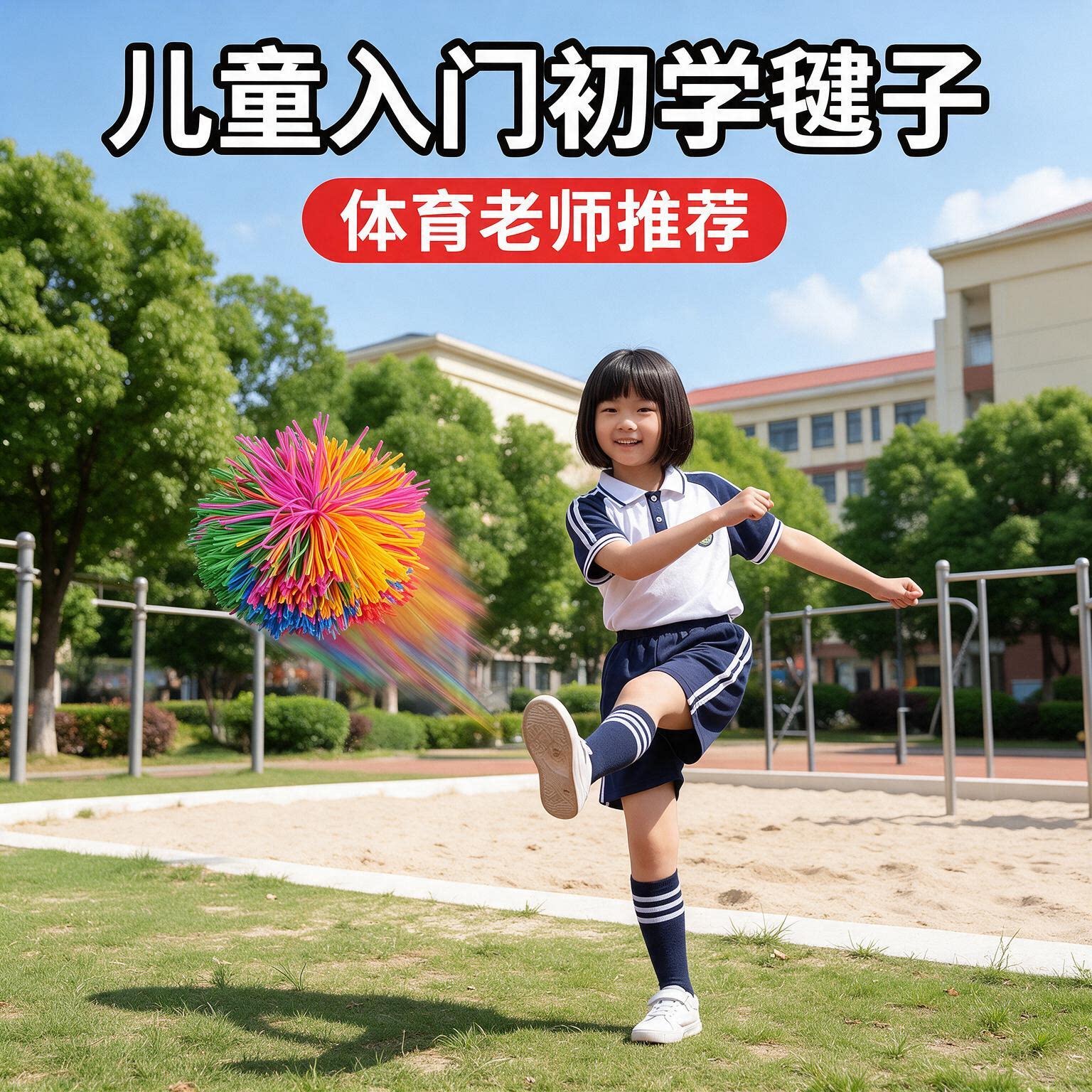 耐踢皮筋毽子运动专用课间玩具沙包球儿童小学生成人幼儿园加厚款