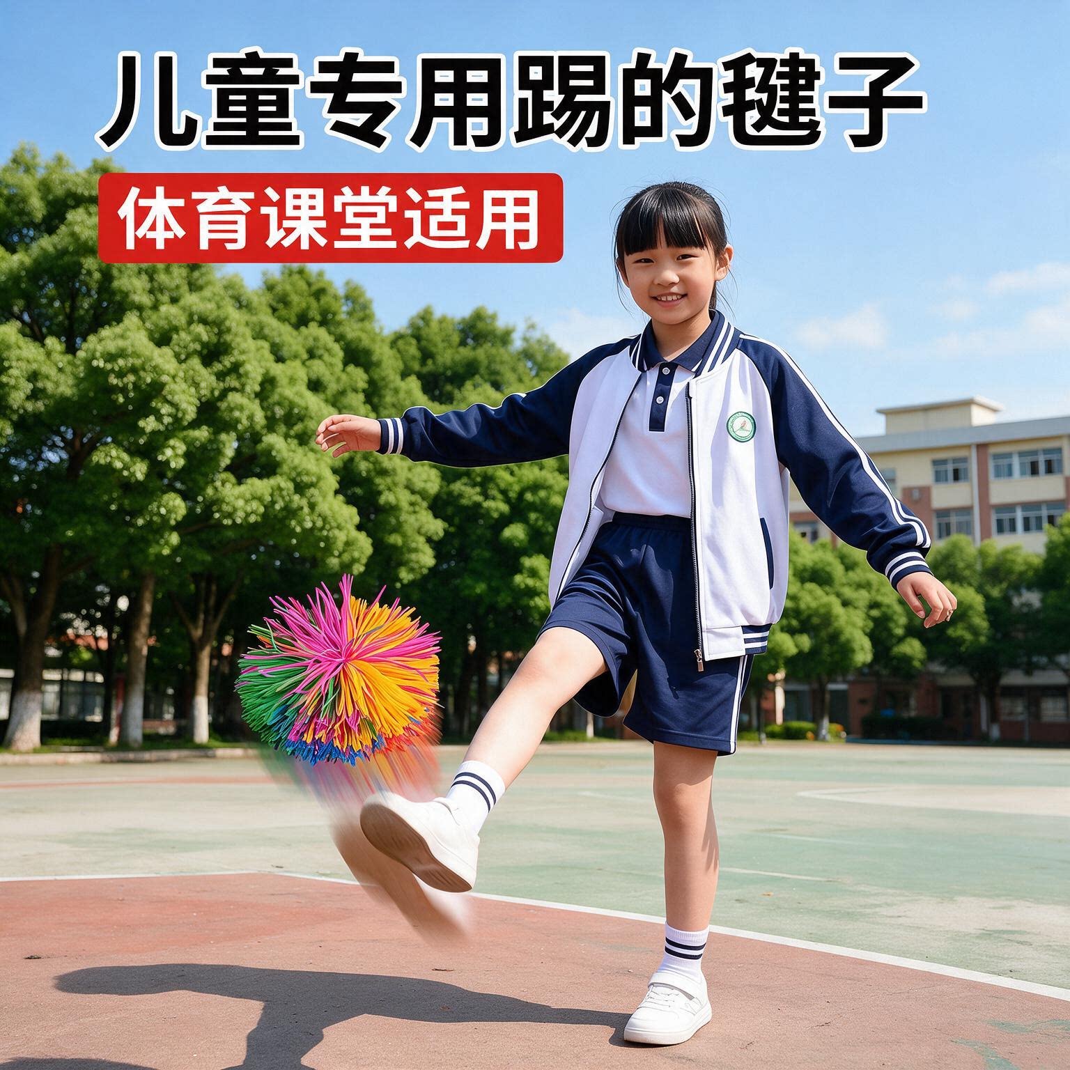 运动专用耐踢皮筋毽子沙包球课间玩具儿童小学生成人幼儿园优质