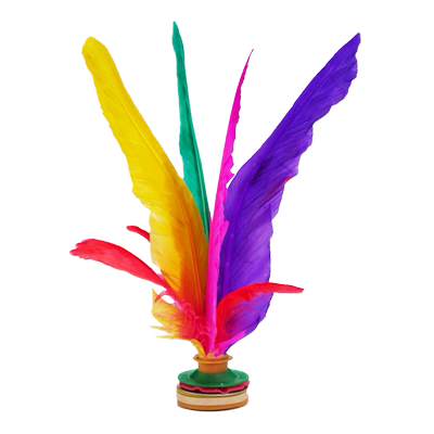 华铃鹅毛大花毽比赛专用