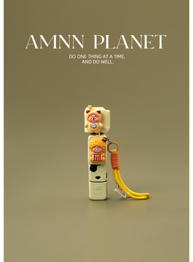 AMNN 原创卡通星星人大疆pocket3硅胶保护套高颜值手腕挂绳相机套