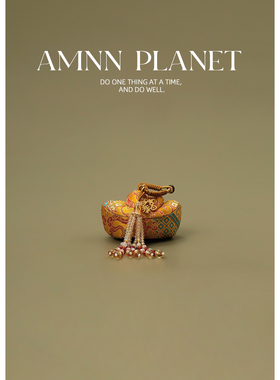 AMNN 新中式宋锦元宝香囊挂件创意手工古风米珠串流苏钥匙扣挂饰
