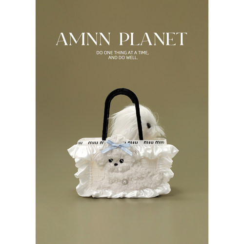 AMNN 原创可爱猫咪狗狗出行便携手提包创意小众日常大容量手提篮