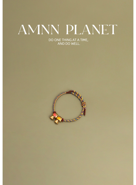 AMNN原创吞金元宝摇摇蛇手绳新年手工编织创意国潮手串送女友闺蜜