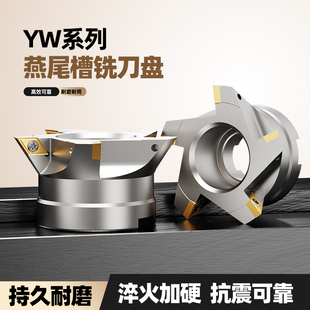 TCWR内孔鸠尾刀盘55度60度DCWR数控燕尾槽刀盘清根燕尾V槽铣刀盘