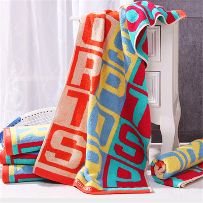 金号纯棉A类运动加长毛巾吸汗