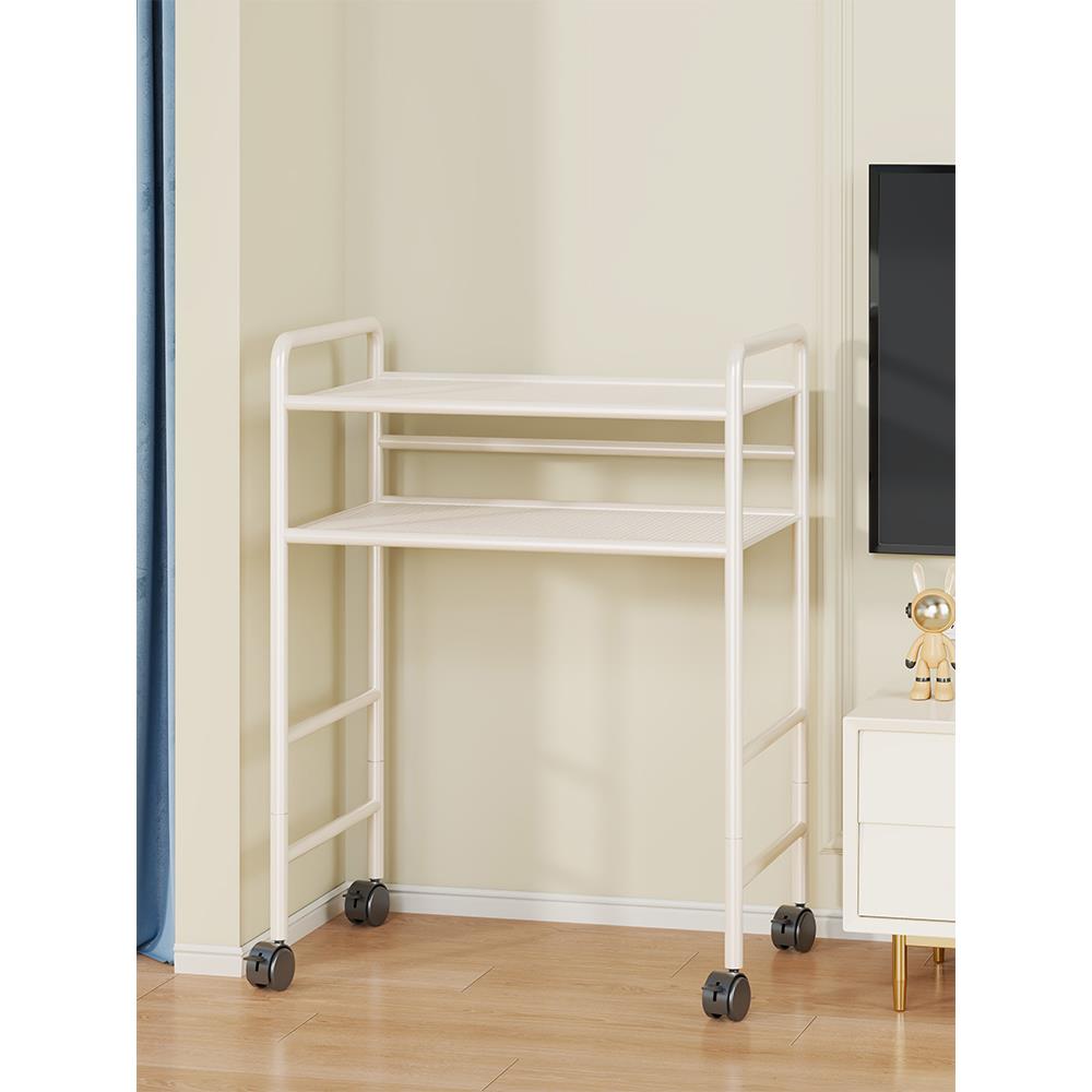 家用扫地机器人置物架客厅边几放置柜花盆果盆卫生用品多层整理架