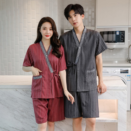 旺鑫晟源家居服汗蒸服纯棉浴服大