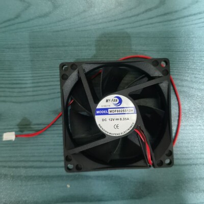 MY- FAN MDF8025S12H DC12V 0.35A 散热风扇8厘米烘干机干衣机配