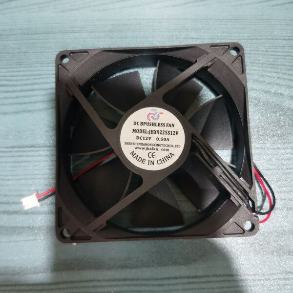 JHX JHX9225S12V DC12V 0.50A 9CM 9025干衣机大风量风扇