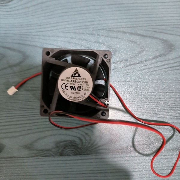 台达 AFB0612HH 6025 12V 0.25A 6CM 双滚珠 静音 3线 散热风扇