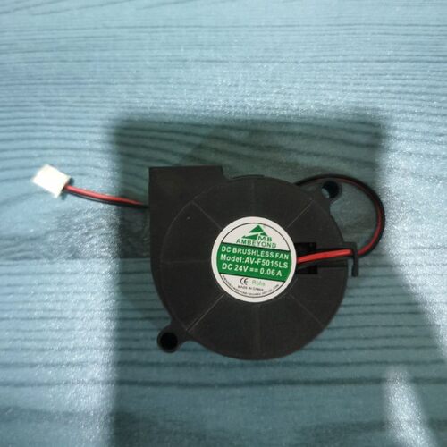 全新 AV-F5015LS 5CM涡轮鼓风机 5015超静音加湿器风扇 24V 0.06A