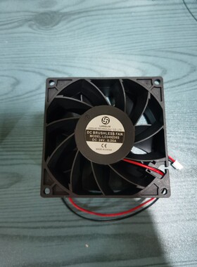 电焊机风扇LD249238S DC 24V 0.35A 9厘米散热风扇大风