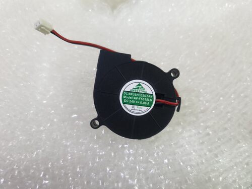 包邮AV-F5015LS 5CM涡轮鼓风机 5015静音加湿器风扇12V 24V 0.06A