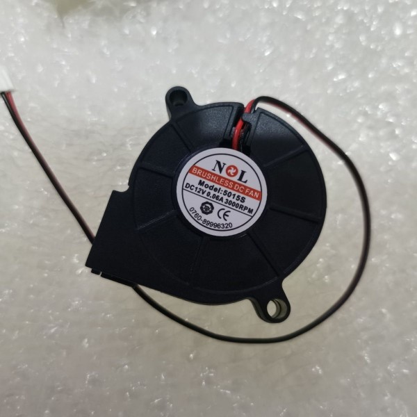 包邮N L 5015S加湿器专用风扇5015鼓风机 12V 0.06A 3000PRM