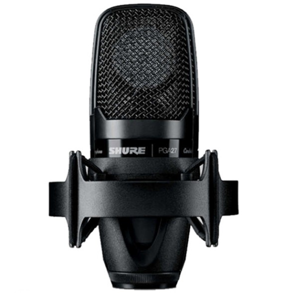 Shure/舒尔 PGA27主播直播K歌电容麦克风大振膜专业录音话筒-封面