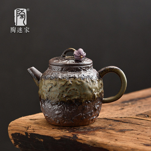 陶迷清水柴烧茶壶中式半手工单壶