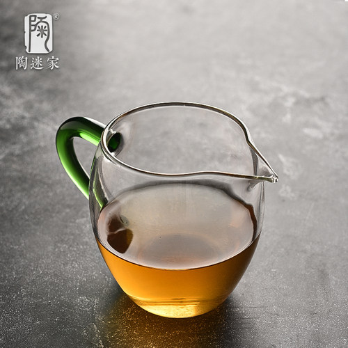 陶迷耐热玻璃公道杯加厚高硼硅